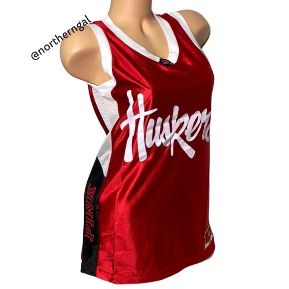 Victoria’s Secret PINK University Of Nebraska Oversized Basketball Jersey - Picture 4 of 8